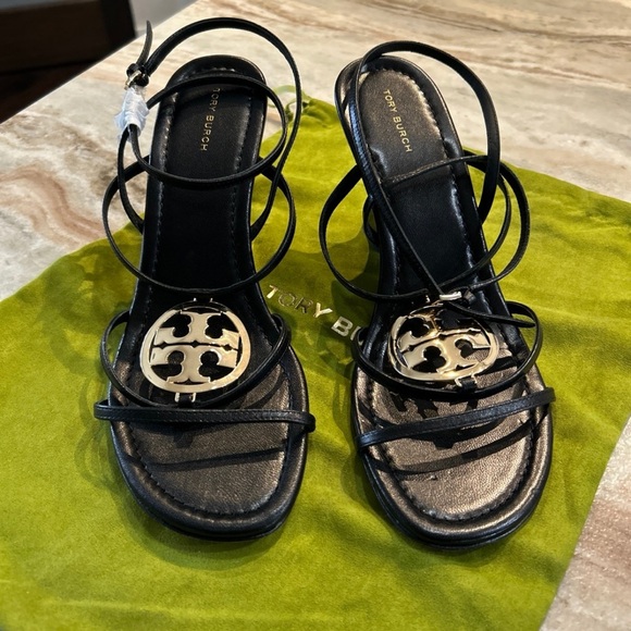 NWOB ~ TORY BURCH MILLER WEDGE sz 9.5 - Picture 8 of 10